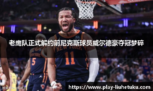 老鹰队正式解约前尼克斯球员威尔德豪夺冠梦碎