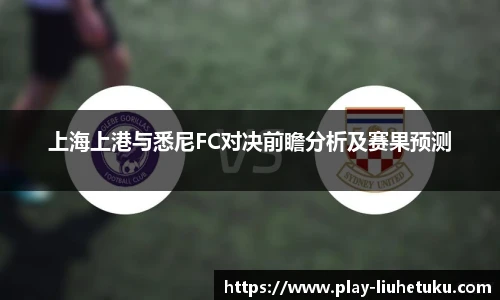 上海上港与悉尼FC对决前瞻分析及赛果预测